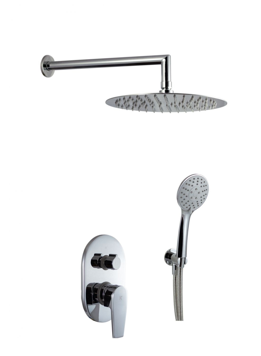 CONJUNTO DUCHA EMPO 2 VIAS PARED ARVET