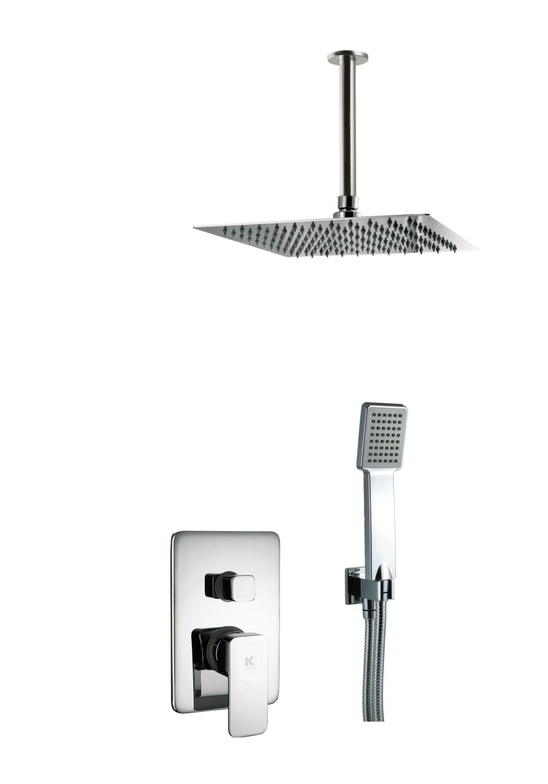CONJUNTO DUCHA EMPO 2 VIAS TECHO SKARA